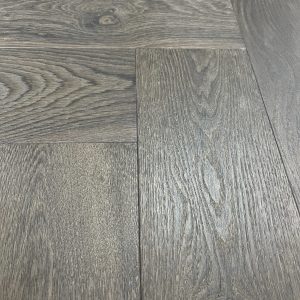 Espresso Oak 3/14 x 150mm x 600mm Brushed & Oiled Parquet Flooring